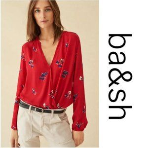 ba&sh Carly Top in Red